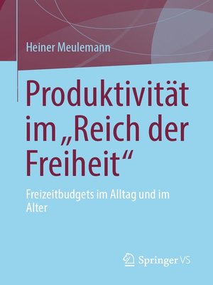 cover image of Produktivität im „Reich der Freiheit"